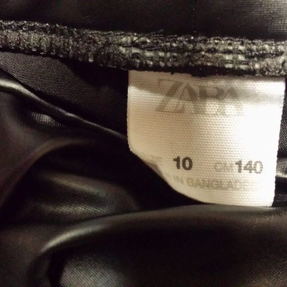 ZARA LEATHER PANTS WITH ZARA TOP - Picture 3 of 3